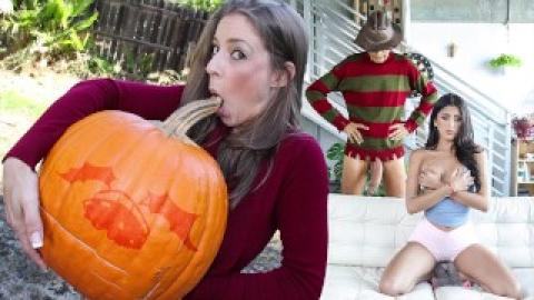 Sesso compilation di Halloween per piacere
