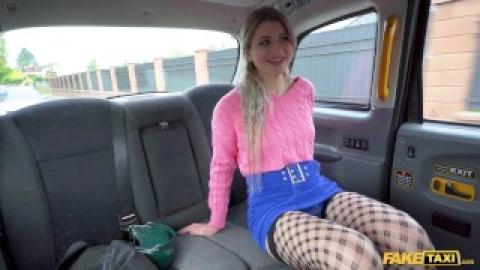 Fake Taxi - Ukrainian blonde spread her ass to a horny taxi driver